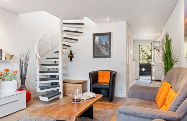 Apartamento de 3 quartos em Ernen com jardim e sauna - Foto 6