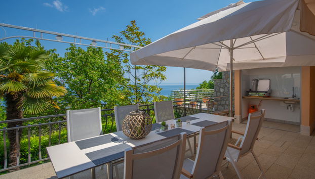 Casa con 3 camere da letto a Lovran con terrazza - Foto 5