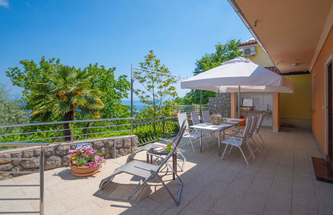 Casa de 3 quartos em Lovran com terraço - Foto 11