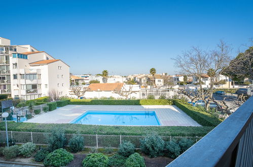 Foto 18 - Appartamento con 1 camera da letto a Le Grau-du-Roi con piscina e vista mare