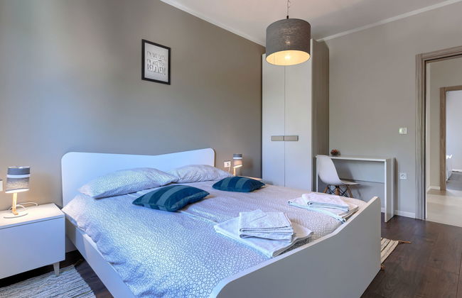 Apartamento de 5 quartos em Barban com piscina privada e jardim - Foto 28