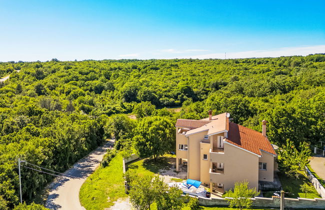 Apartamento de 5 quartos em Barban com piscina privada e jardim - Foto 22
