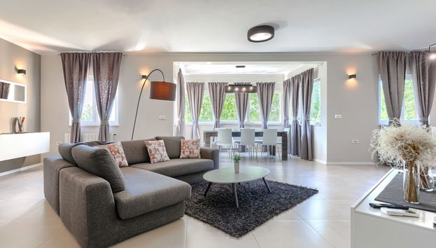 Apartamento de 5 quartos em Barban com piscina privada e jardim - Foto 3