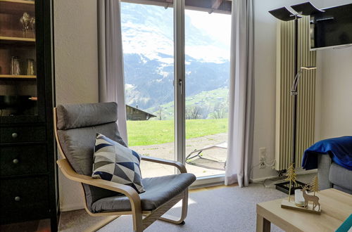 Foto 7 - Apartamento de 1 quarto em Grindelwald com jardim e terraço
