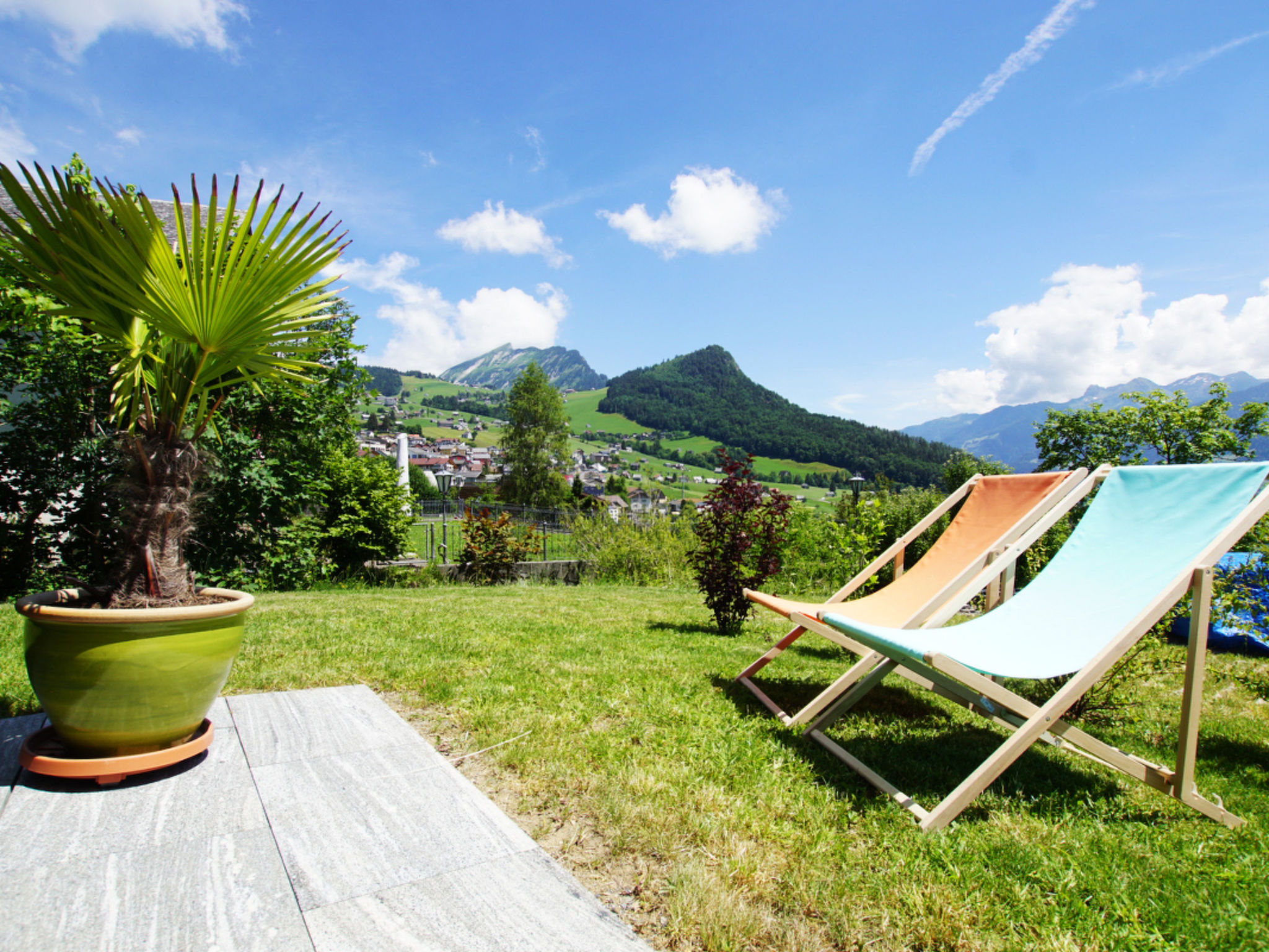 Foto 3 - Appartamento con 1 camera da letto a Amden con vista sulle montagne