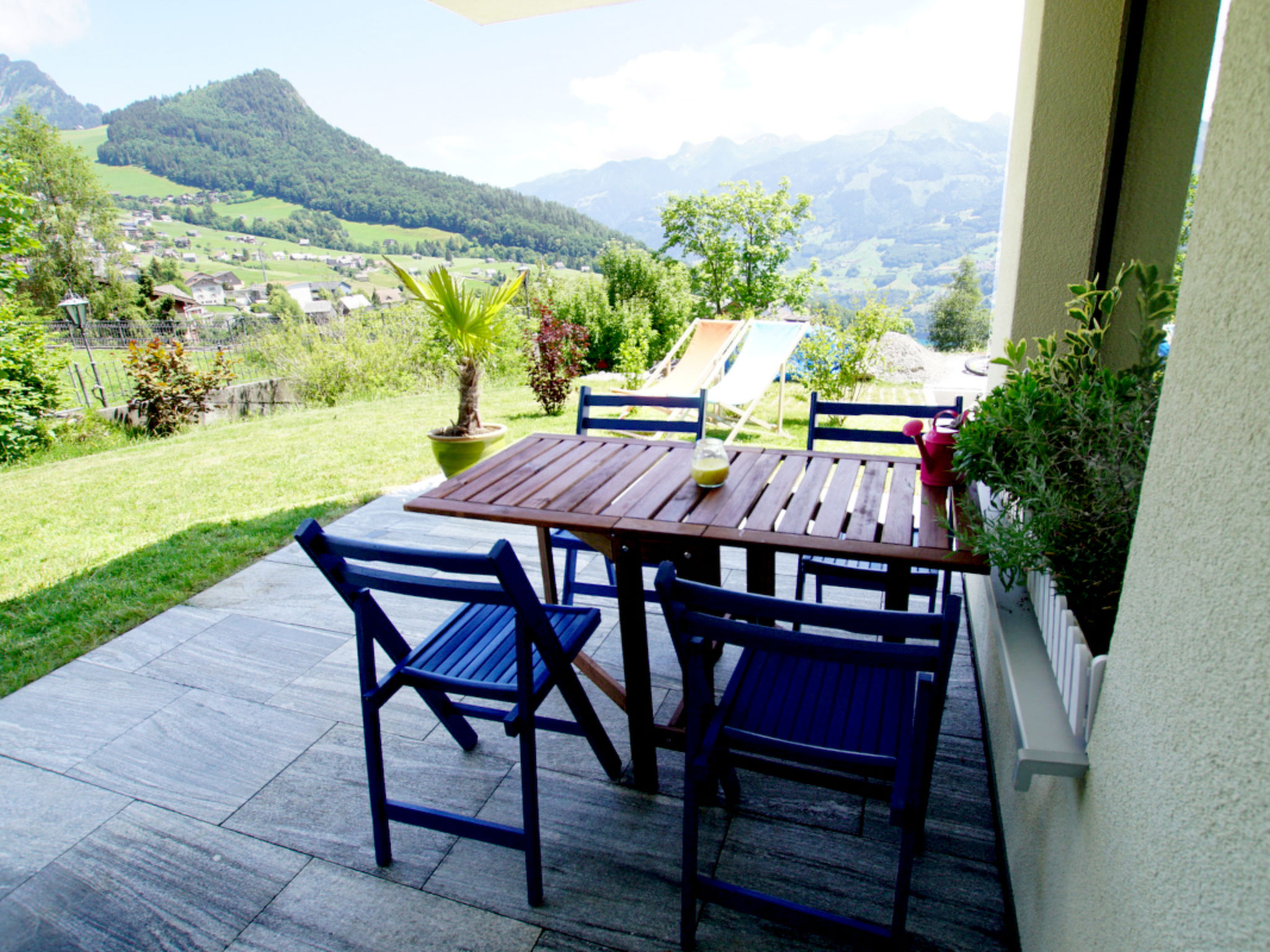 Foto 12 - Apartamento de 1 habitación en Amden con vistas a la montaña