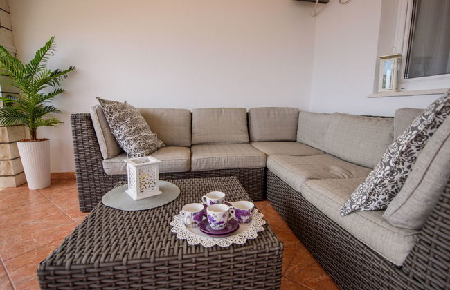 Apartamento de 2 quartos em Rogoznica com terraço - Foto 25
