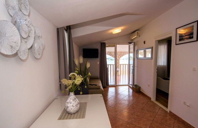 Apartamento de 2 quartos em Rogoznica com terraço - Foto 27
