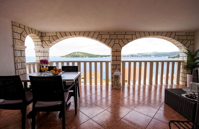 Apartamento de 2 quartos em Rogoznica com terraço - Foto 22