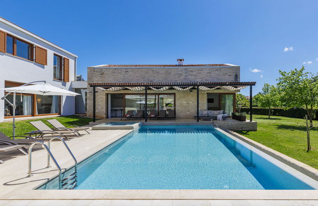 Casa de 5 quartos em Sveti Petar u Šumi com piscina privada e jardim - Foto 15