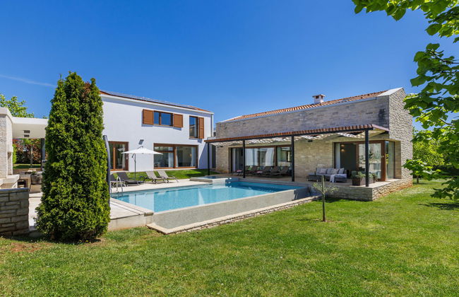 Casa de 5 quartos em Sveti Petar u Šumi com piscina privada e jardim - Foto 20