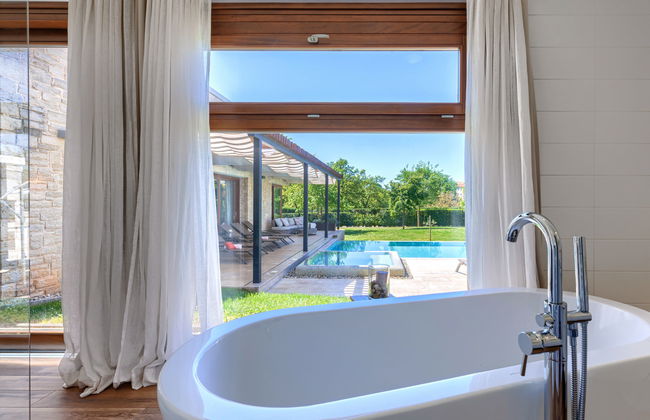 Casa de 5 quartos em Sveti Petar u Šumi com piscina privada e jardim - Foto 3