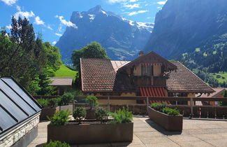 Photo 1 - Appartement de 2 chambres à Grindelwald avec terrasse