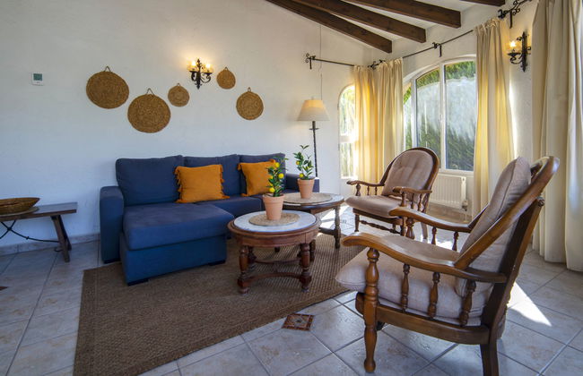 Casa de 2 quartos em Calp com piscina privada e jardim - Foto 9