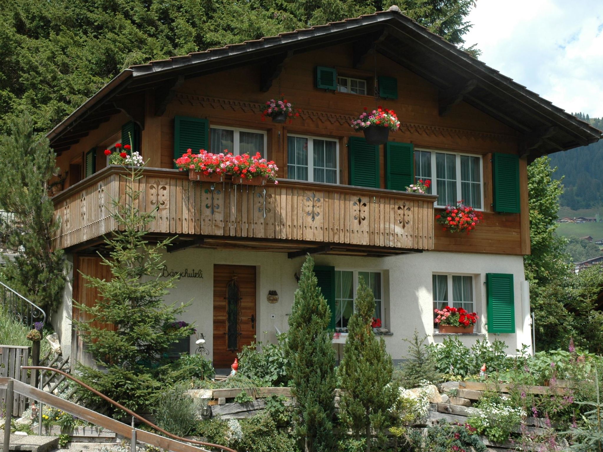 Photo 1 - Appartement de 1 chambre à Adelboden avec jardin