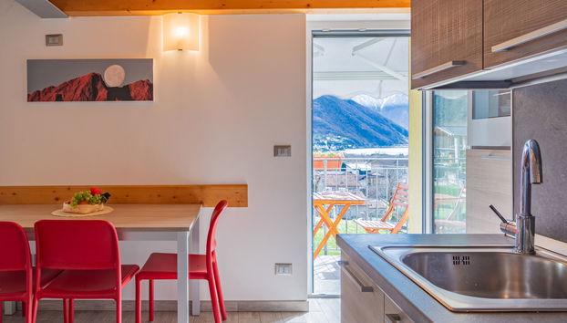 Apartamento de 1 quarto em Novate Mezzola com jardim - Foto 4