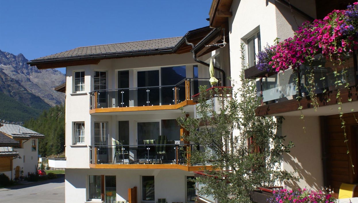 Apartment mit 1 Schlafzimmer in Saas-Almagell mit sauna und whirlpool - Foto 1