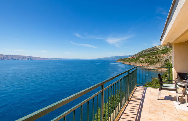 Apartamento de 2 quartos em Senj com piscina e jardim - Foto 12