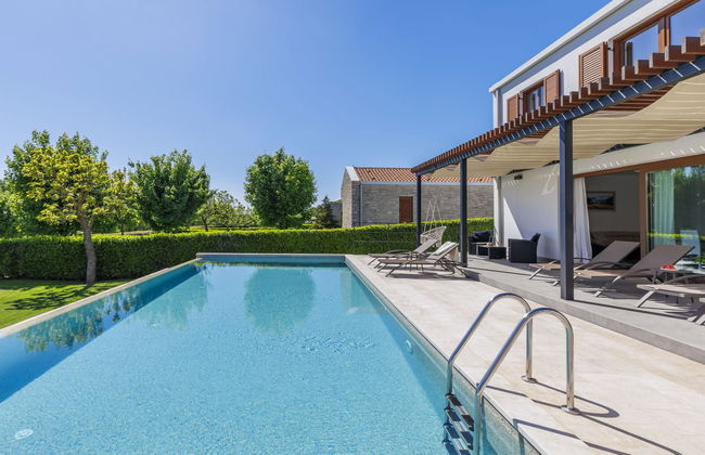 Casa de 4 quartos em Sveti Petar u Šumi com piscina privada e jardim - Foto 38