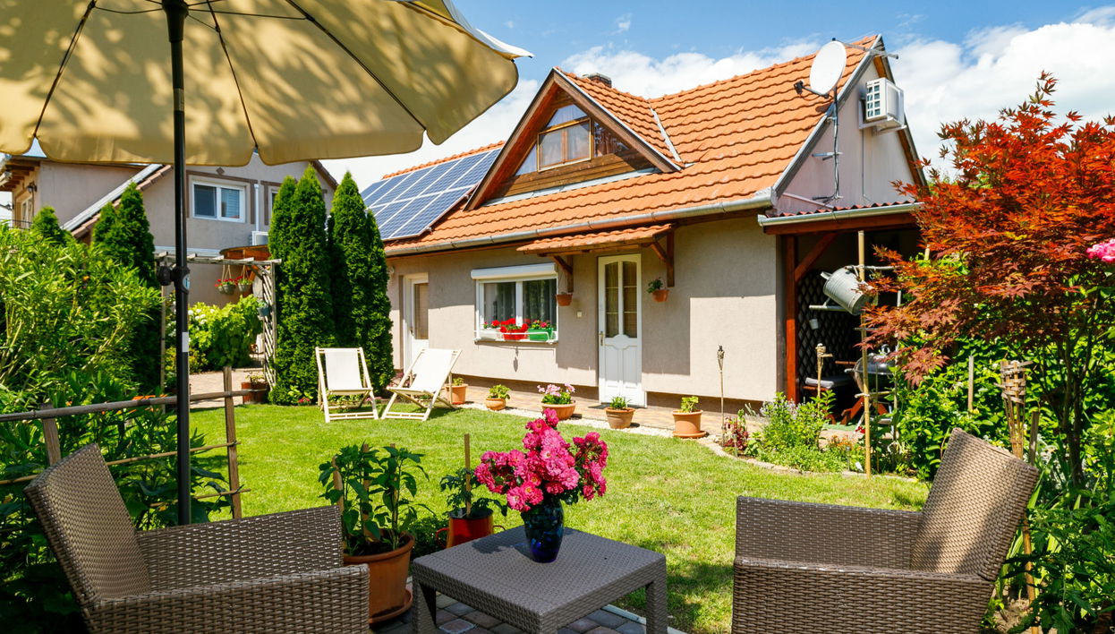 Casa con 1 camera da letto a Balatonszemes con giardino - Foto 1