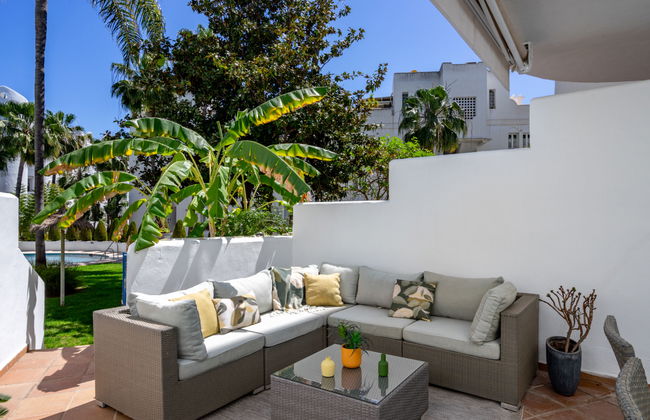 Appartamento con 3 camere da letto a Marbella con piscina e giardino - Foto 2