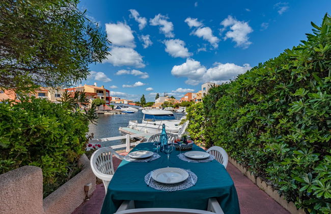 Casa de 4 quartos em Le Barcarès com piscina e terraço - Foto 3