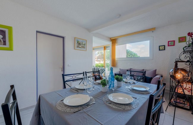 Casa de 4 quartos em Le Barcarès com piscina e terraço - Foto 9