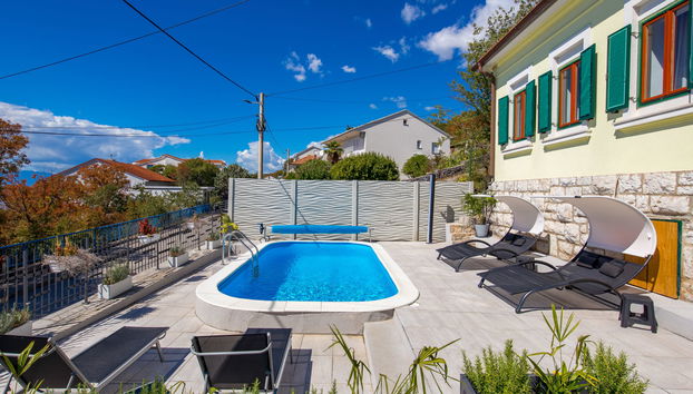 Casa con 3 camere da letto a Crikvenica con piscina privata e terrazza - Foto 5
