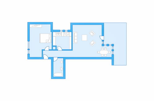 Photo 13 - 1 bedroom Apartment in Davos with garden and hot tub