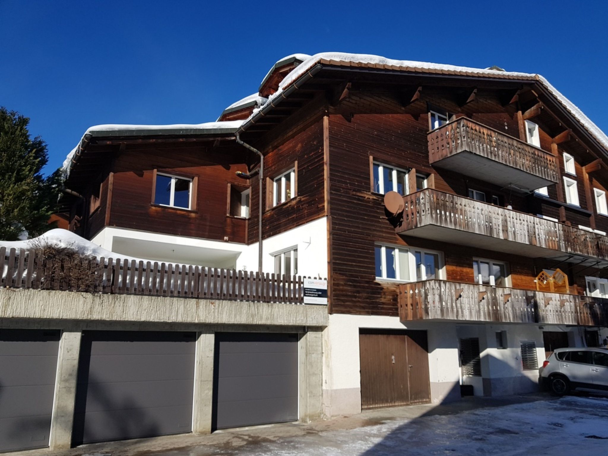 Foto 1 - Apartamento de 3 habitaciones en Tujetsch con vistas a la montaña