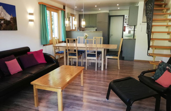 Apartamento de 3 quartos em Lenk com jardim e sauna - Foto 24