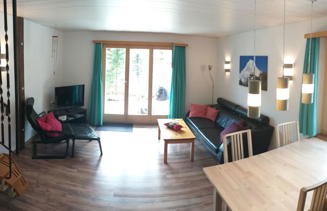 Apartamento de 3 quartos em Lenk com jardim e sauna - Foto 26
