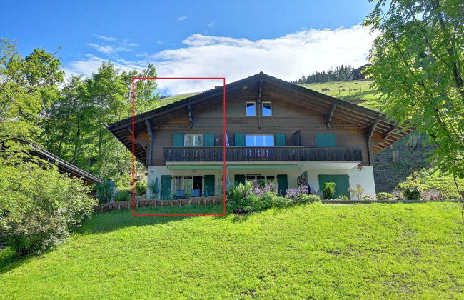 Apartamento de 3 quartos em Lenk com jardim e sauna - Foto 1