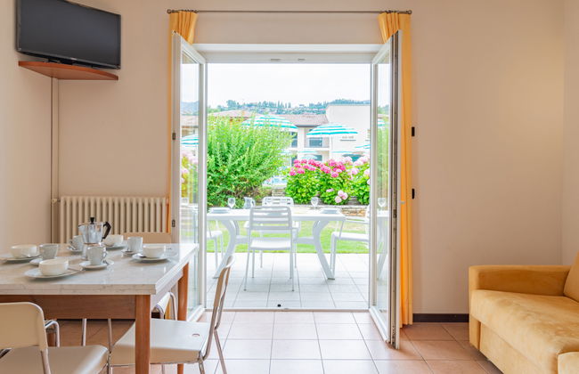 Apartment mit 2 Schlafzimmern in Garda mit schwimmbad und garten - Foto 7