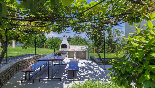 Casa con 4 camere da letto a Pićan con piscina privata e giardino - Foto 4