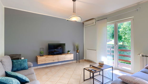 Casa con 4 camere da letto a Pićan con piscina privata e giardino - Foto 5