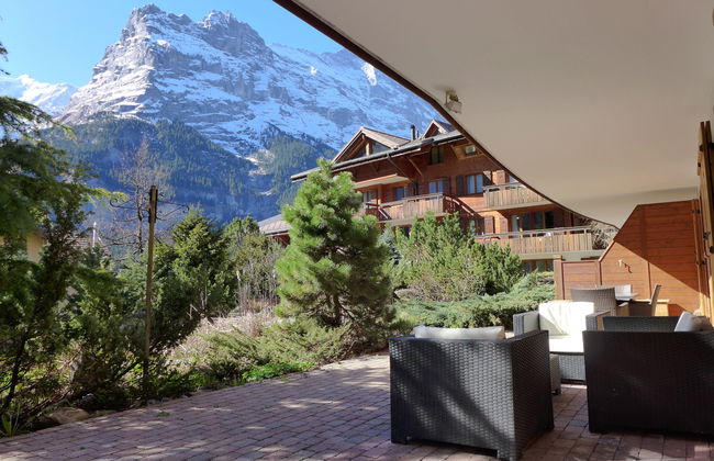 Apartamento de 2 quartos em Grindelwald com jardim e terraço - Foto 5