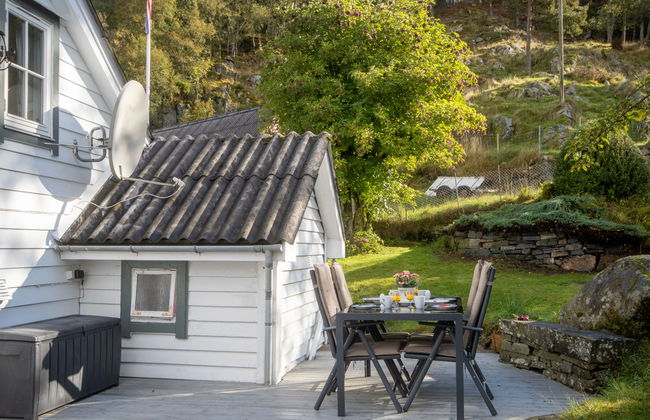 Casa con 4 camere da letto a Tysnes con giardino e terrazza - Foto 6