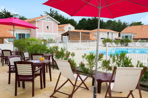 Foto 5 - Haus mit 2 Schlafzimmern in Saint-Hilaire-de-Riez mit schwimmbad und blick aufs meer