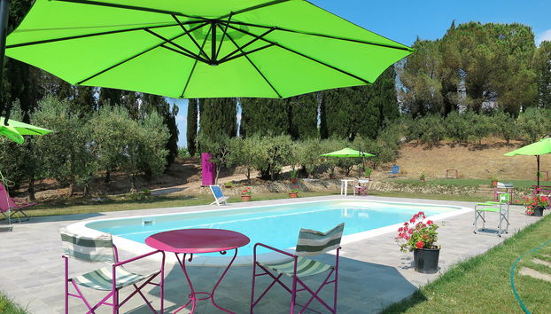 Apartment mit 2 Schlafzimmern in Certaldo mit schwimmbad und garten - Foto 3