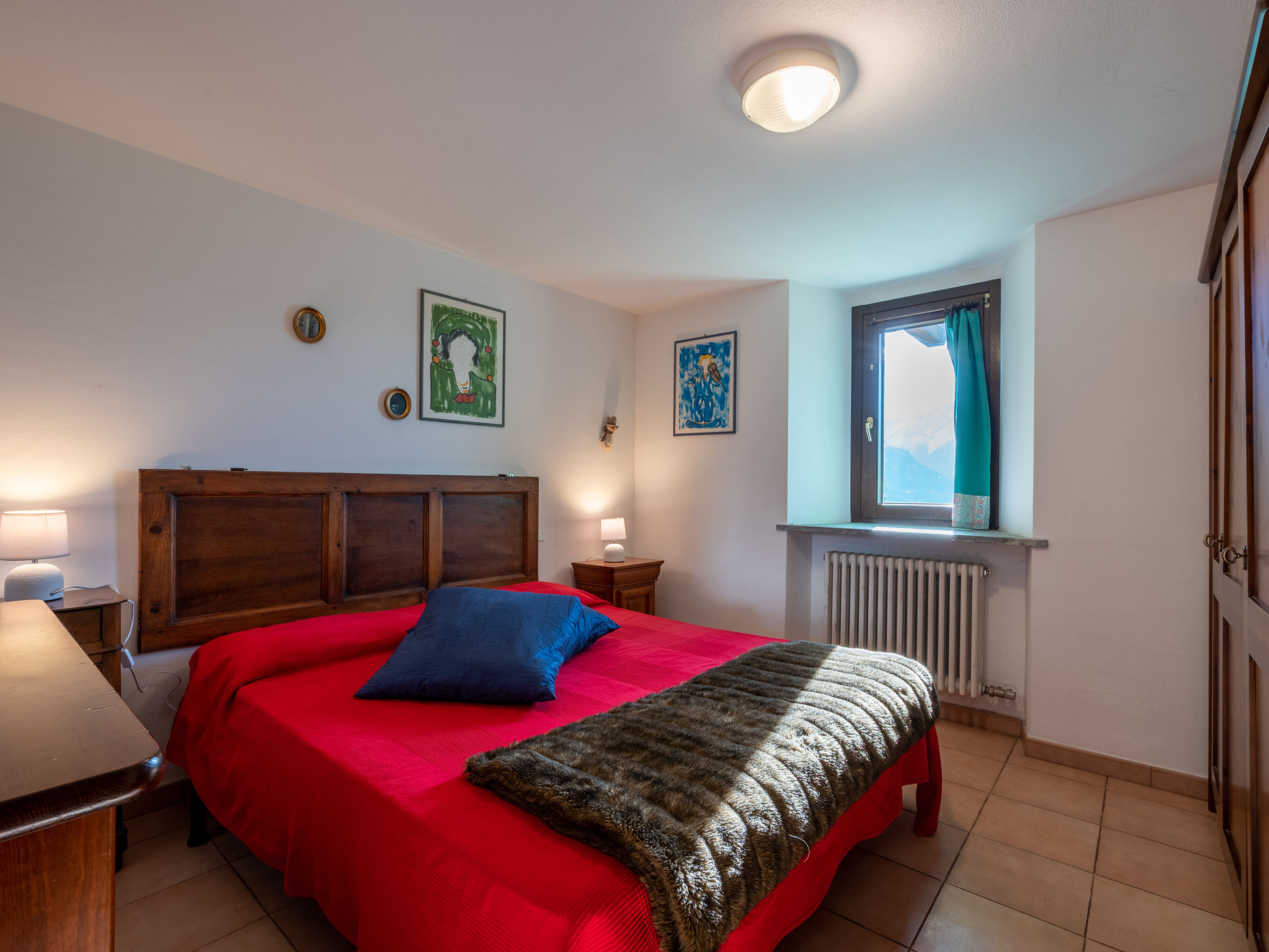 Foto 5 - Apartment mit 1 Schlafzimmer in Saint-Nicolas mit garten und blick auf die berge