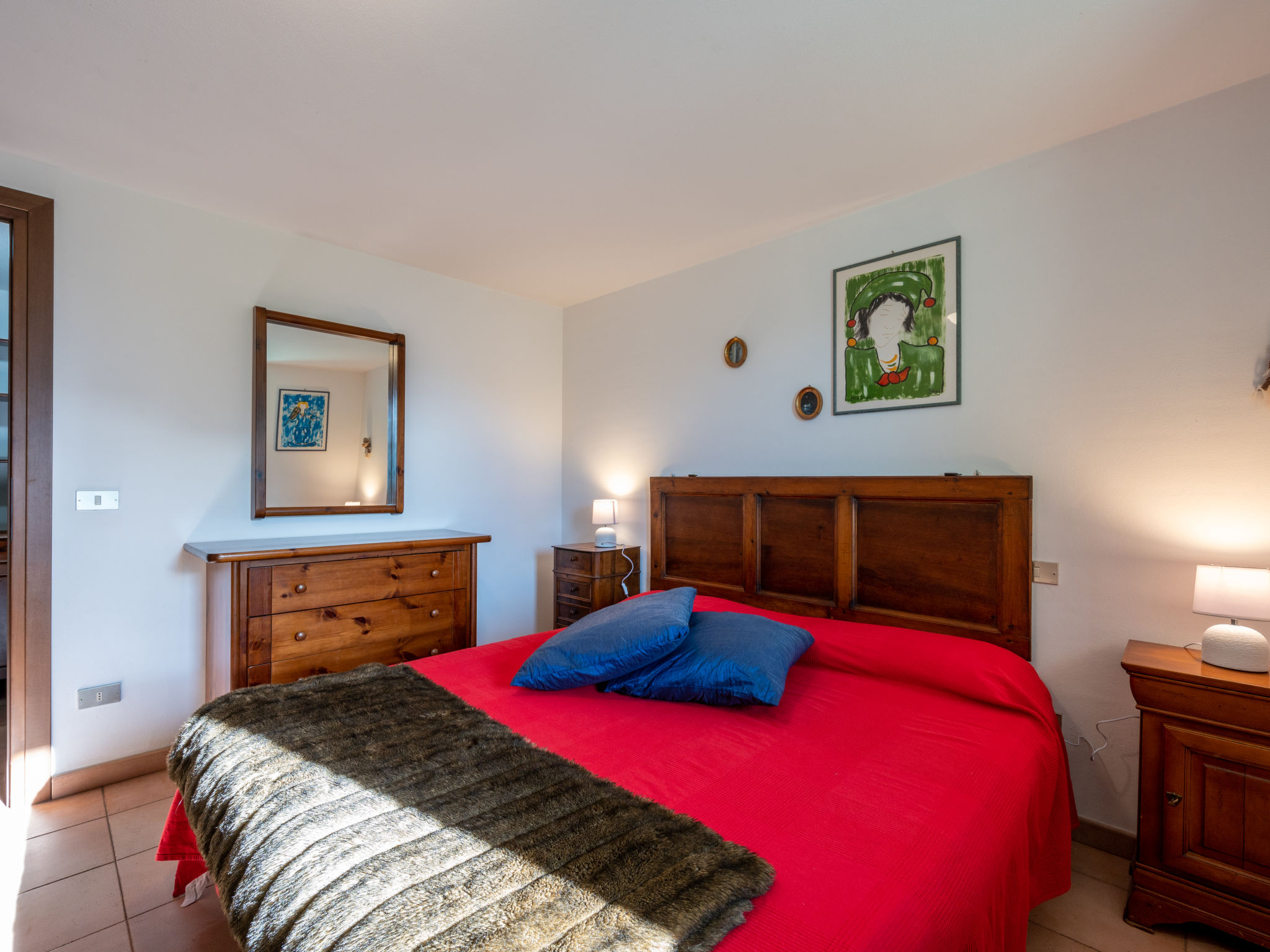 Foto 8 - Apartment mit 1 Schlafzimmer in Saint-Nicolas mit garten und blick auf die berge