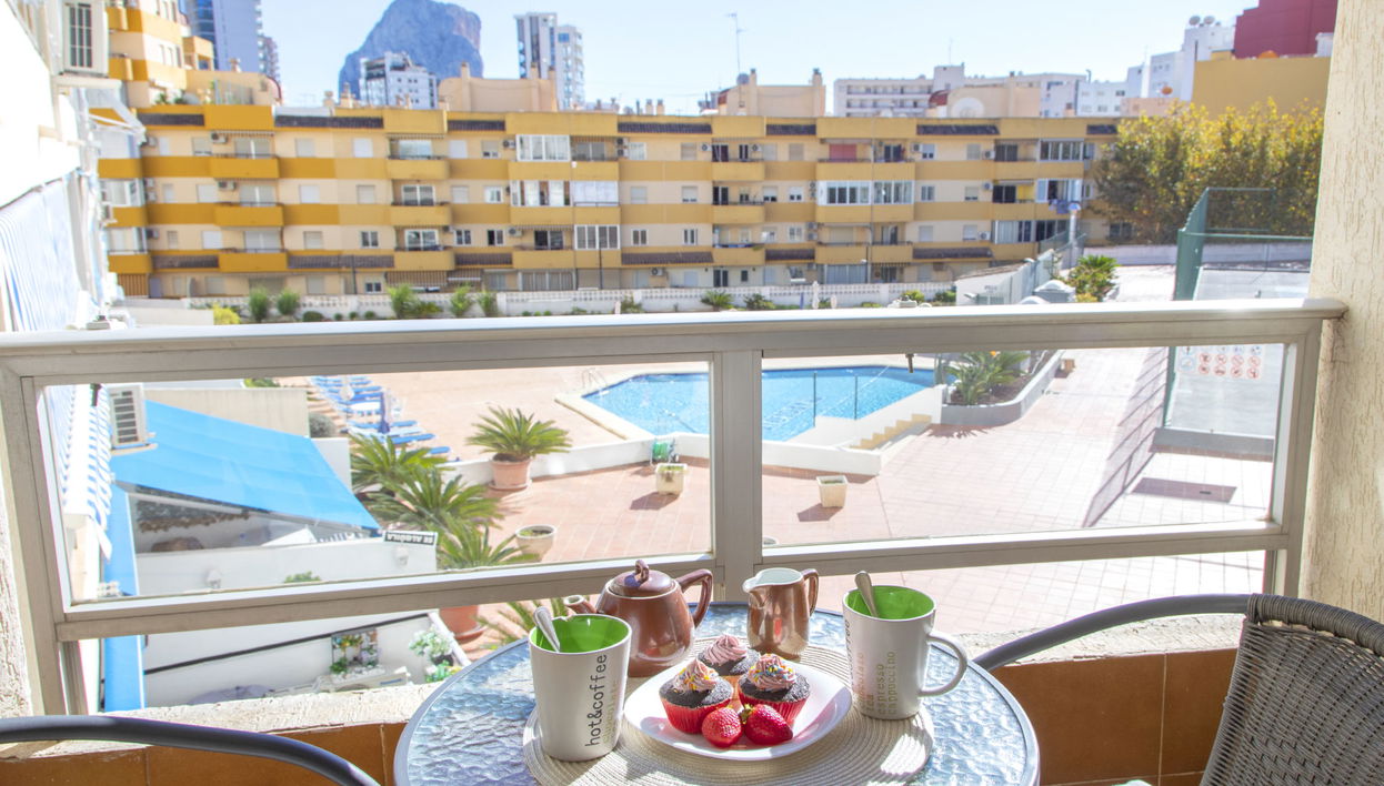 Apartment mit 3 Schlafzimmern in Calp mit schwimmbad und garten - Foto 1