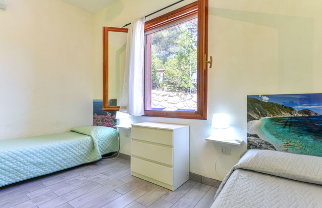 Apartamento de 2 quartos em Capoliveri com piscina e jardim - Foto 14