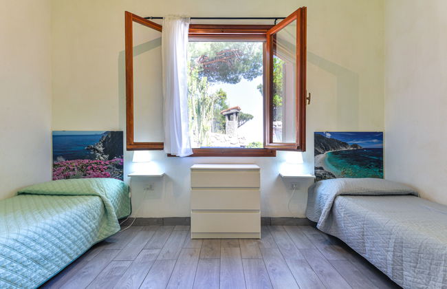 Apartamento de 2 quartos em Capoliveri com piscina e jardim - Foto 15