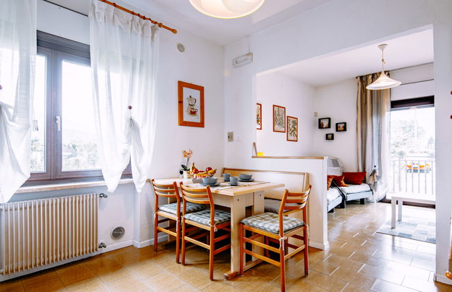 Apartamento de 2 quartos em Calceranica al Lago com jardim - Foto 26