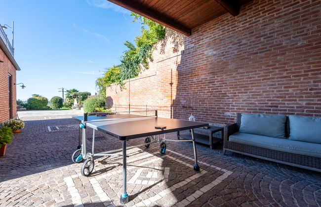 Apartamento de 3 quartos em Cossombrato com piscina e jardim - Foto 25
