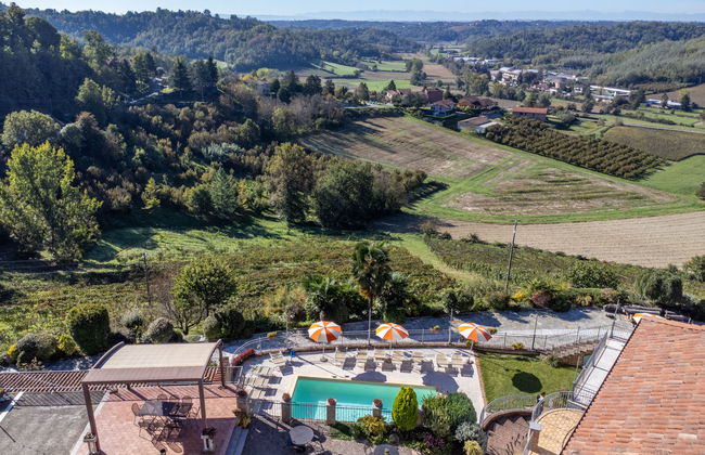 Apartamento de 3 quartos em Cossombrato com piscina e jardim - Foto 30