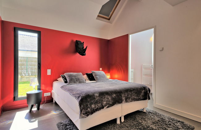 Casa de 4 quartos em Arzon com piscina privada e jardim - Foto 17