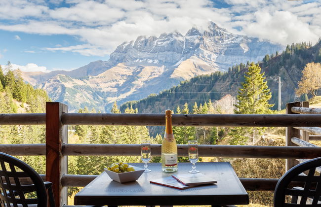 Apartamento de 2 quartos em Val-d'Illiez - Foto 1